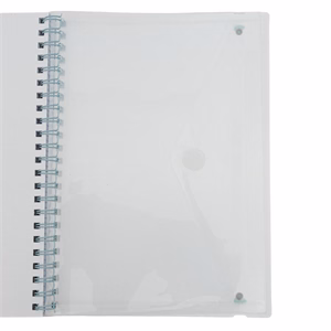 Spirálfüzet vonalas ASTRA PAP A/4 100 lapos perforált színregiszteres Ombre Pasztell