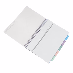 Spirálfüzet vonalas ASTRA PAP A/4 100 lapos perforált színregiszteres Ombre Pasztell