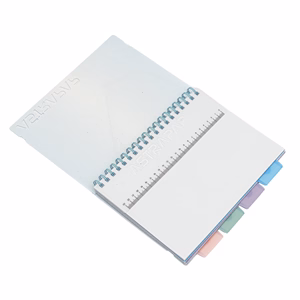 Spirálfüzet vonalas ASTRA PAP B/5 100 lapos perforált színregiszteres Ombre Pasztell