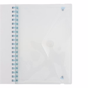 Spirálfüzet vonalas ASTRA PAP B/5 100 lapos perforált színregiszteres Ombre Pasztell