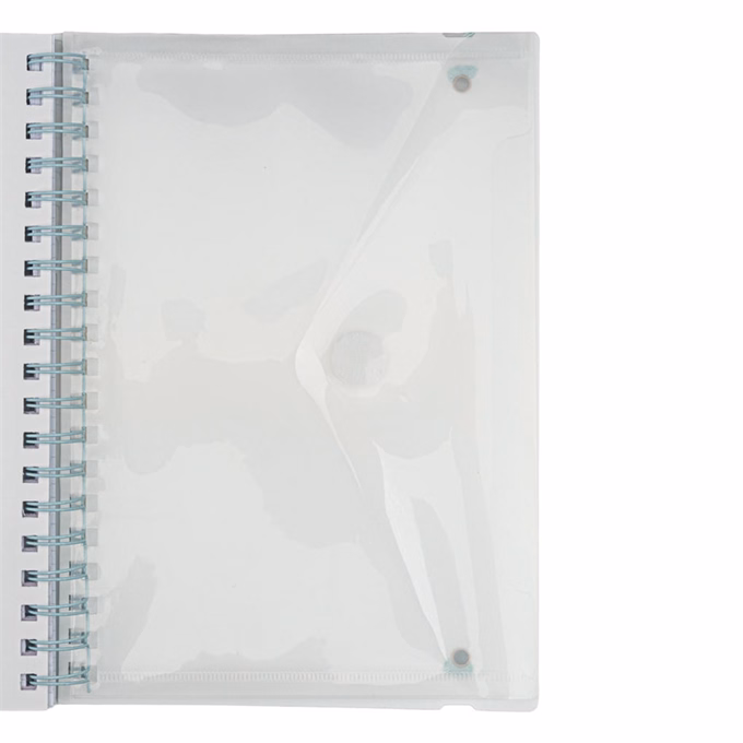 Spirálfüzet vonalas ASTRA PAP B/5 100 lapos perforált színregiszteres Ombre Pasztell