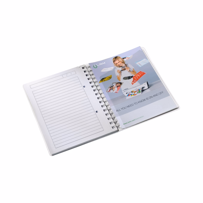 Spirálfüzet vonalas LEITZ Wow A/5 80 lapos lila