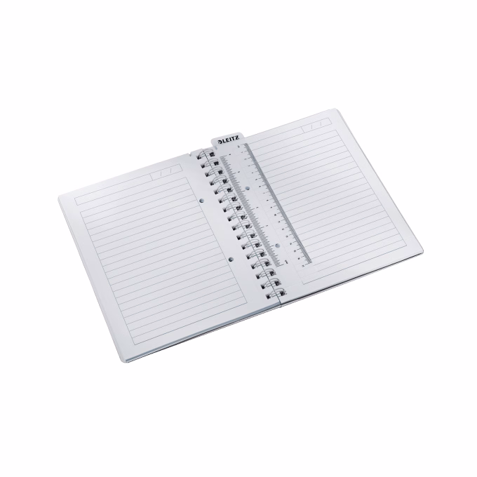 Spirálfüzet vonalas LEITZ Wow A/5 80 lapos zöld