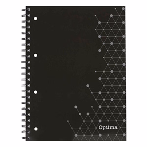 Spirálfüzet vonalas OPTIMA A/5 70 lapos perforált lyukasztott
