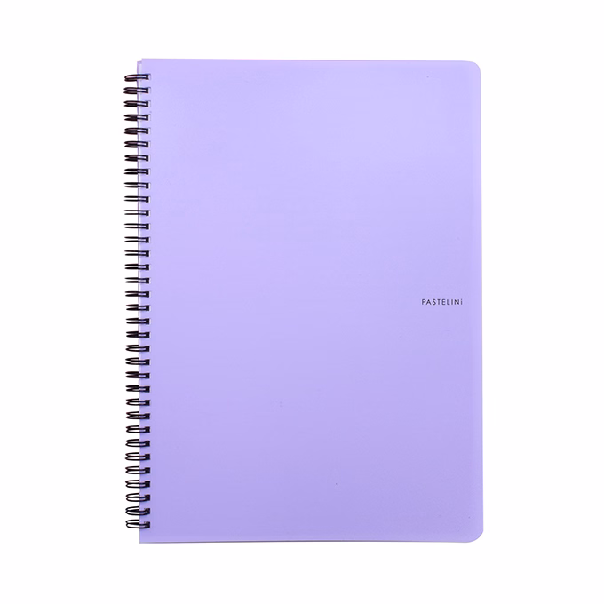 Spirálfüzet vonalas PASTELINI A/4 60 lapos lila Spirálfüzet vonalas PASTELINI A/4 60 lapos lila