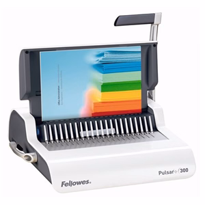 Spirálozógép FELLOWES Pulsar+ műanyag spirálkötéshez manuális 300 lap
