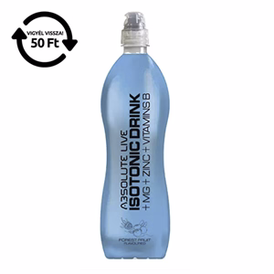 Sportital ABSOLUTE LIVE Izotóniás ital erdei gyümölcs 900 ml DRS