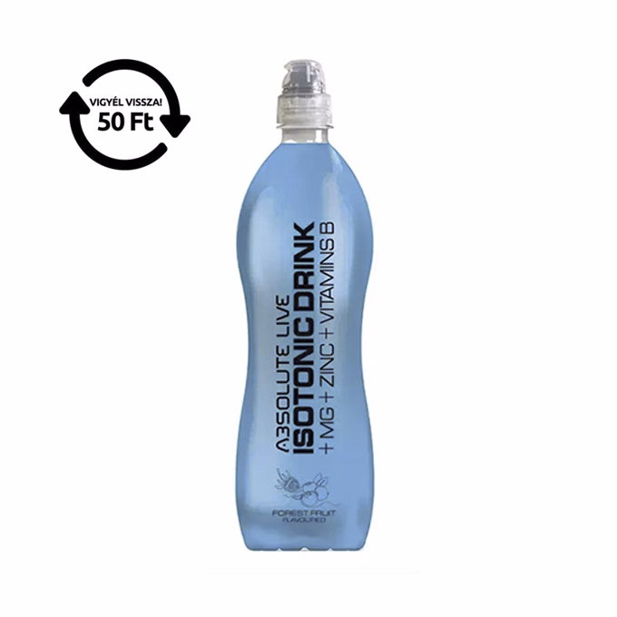 Sportital ABSOLUTE LIVE Izotóniás ital erdei gyümölcs 900 ml DRS