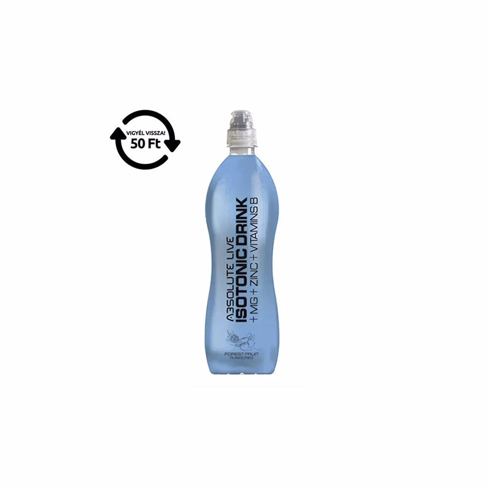 Sportital ABSOLUTE LIVE Izotóniás ital erdei gyümölcs 900 ml DRS