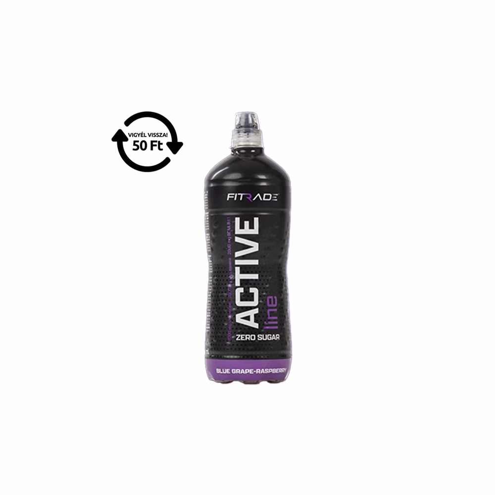 Sportital FITRADE Active line kékszőlő-málna 1 L DRS