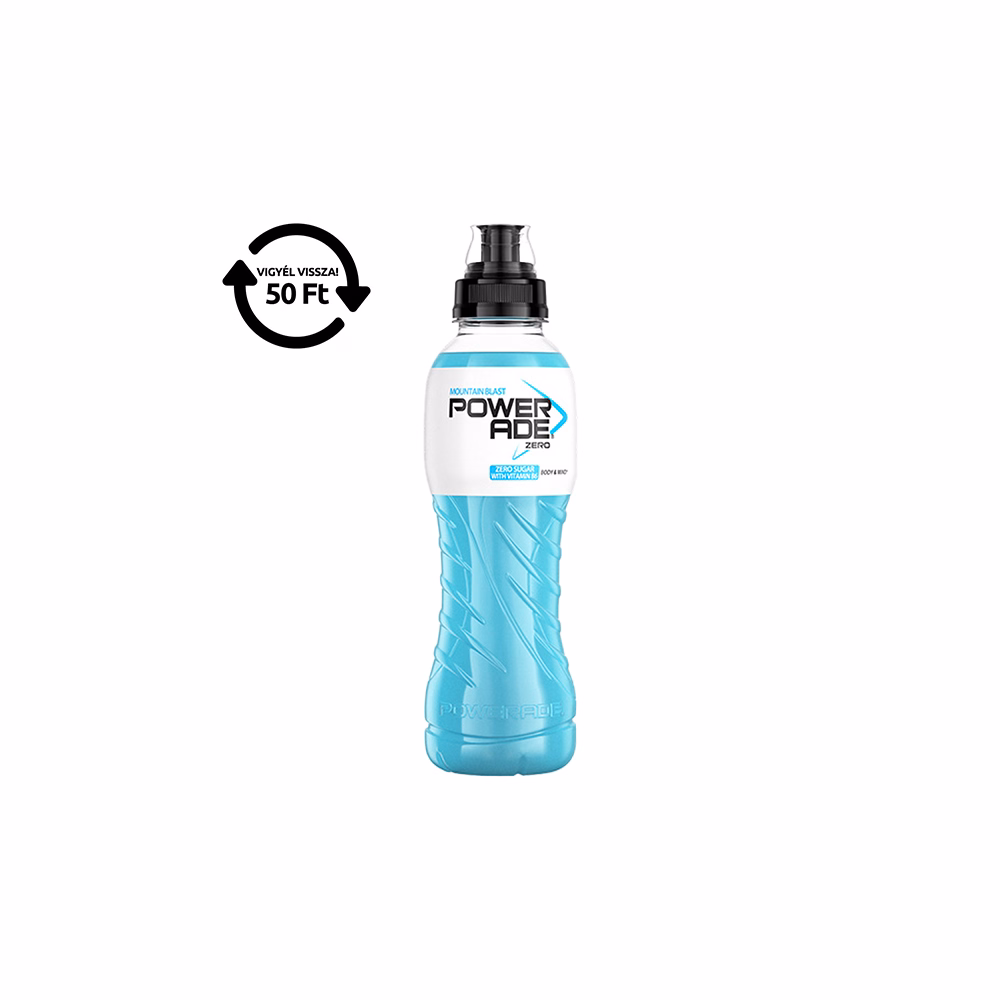 Sportital POWERADE Mountain Blast Zero 0,5L DRS