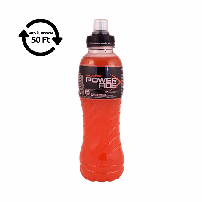 Sportital POWERADE Vérnarancs 0,5L DRS