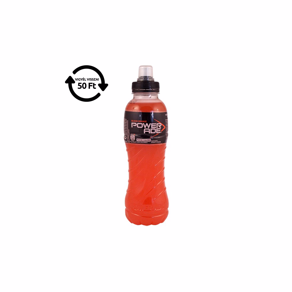 Sportital POWERADE Vérnarancs 0,5L DRS