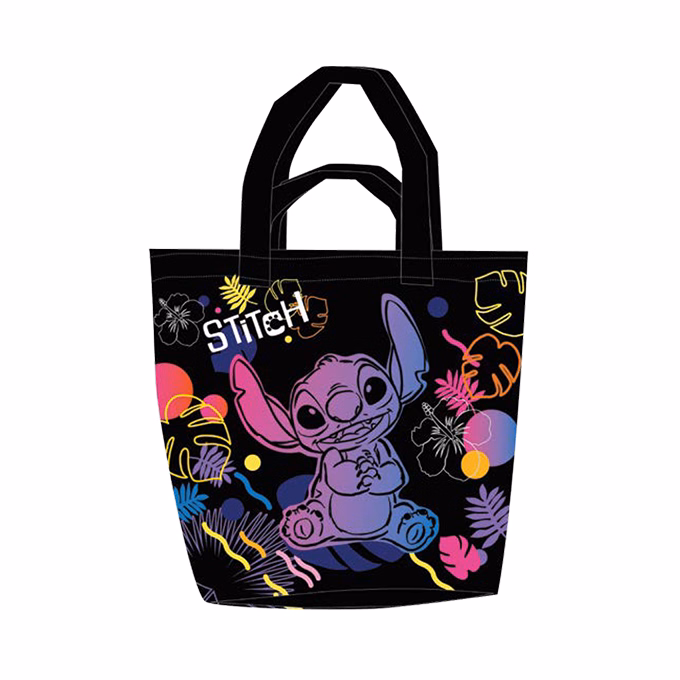 Strandtáska COOLPACK Lilo és Stitch 48x42x17 cm fekete mintás