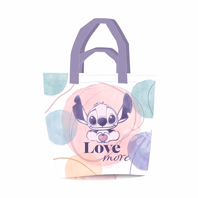 Strandtáska COOLPACK Lilo és Stitch 48x42x17 cm pasztell mintás