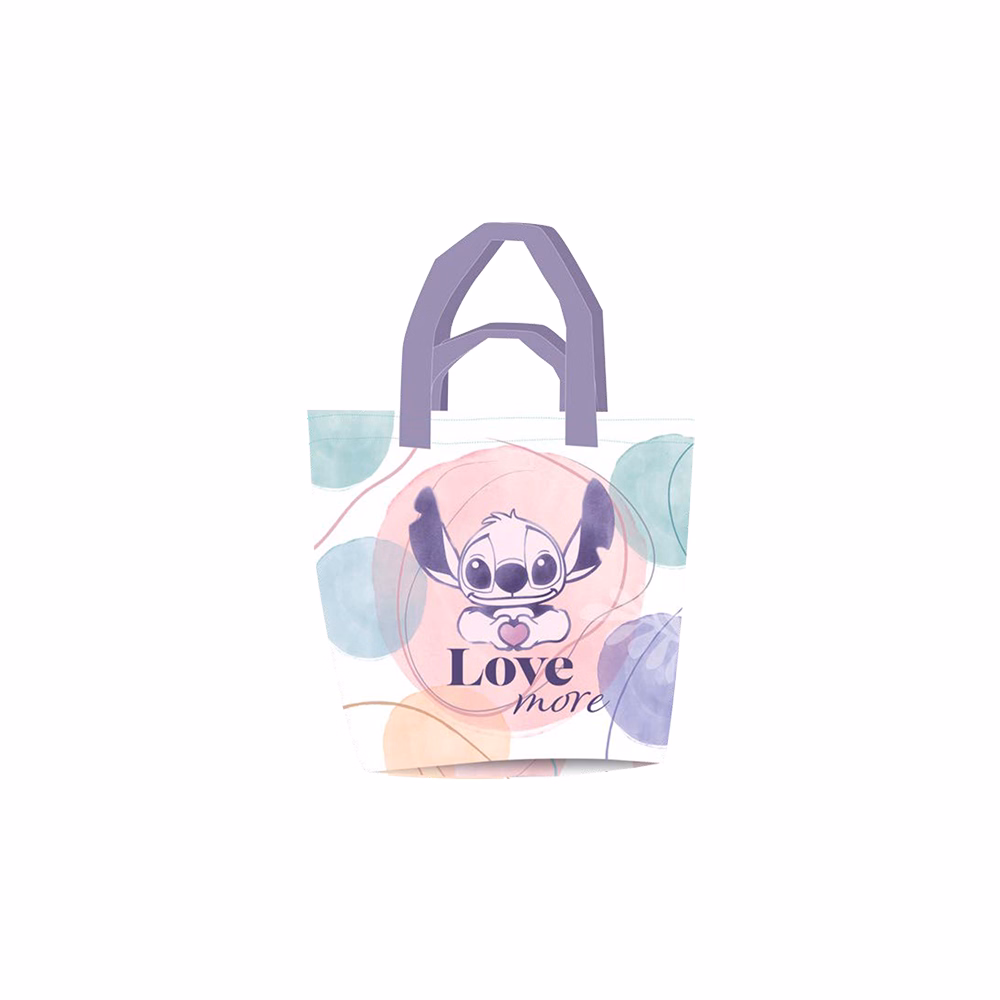 Strandtáska COOLPACK Lilo és Stitch 48x42x17 cm pasztell mintás