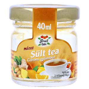 Sült tea FRUIT TEA citrom-gyömbér 40 ml
