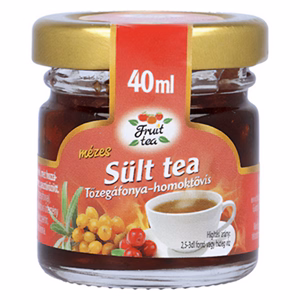 Sült tea FRUIT TEA tőzegáfonya-homoktövis 40 ml
