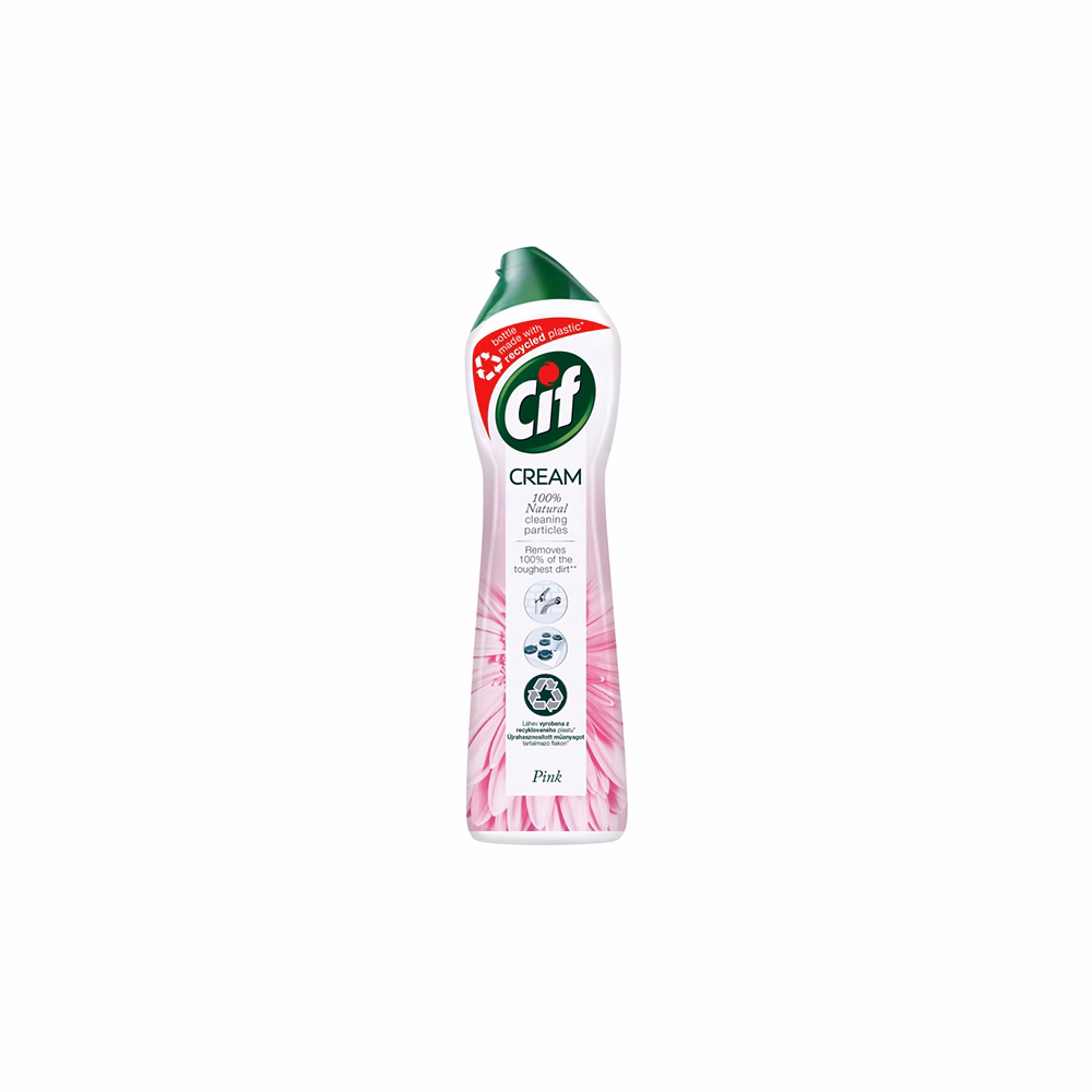 Súrolókrém CIF Cream Pink 500 ml