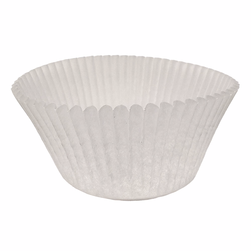 Sütőpapír JUNIOR muffin kosár 50mm átmérővel 30mm magas fehér színű 100 db/doboz