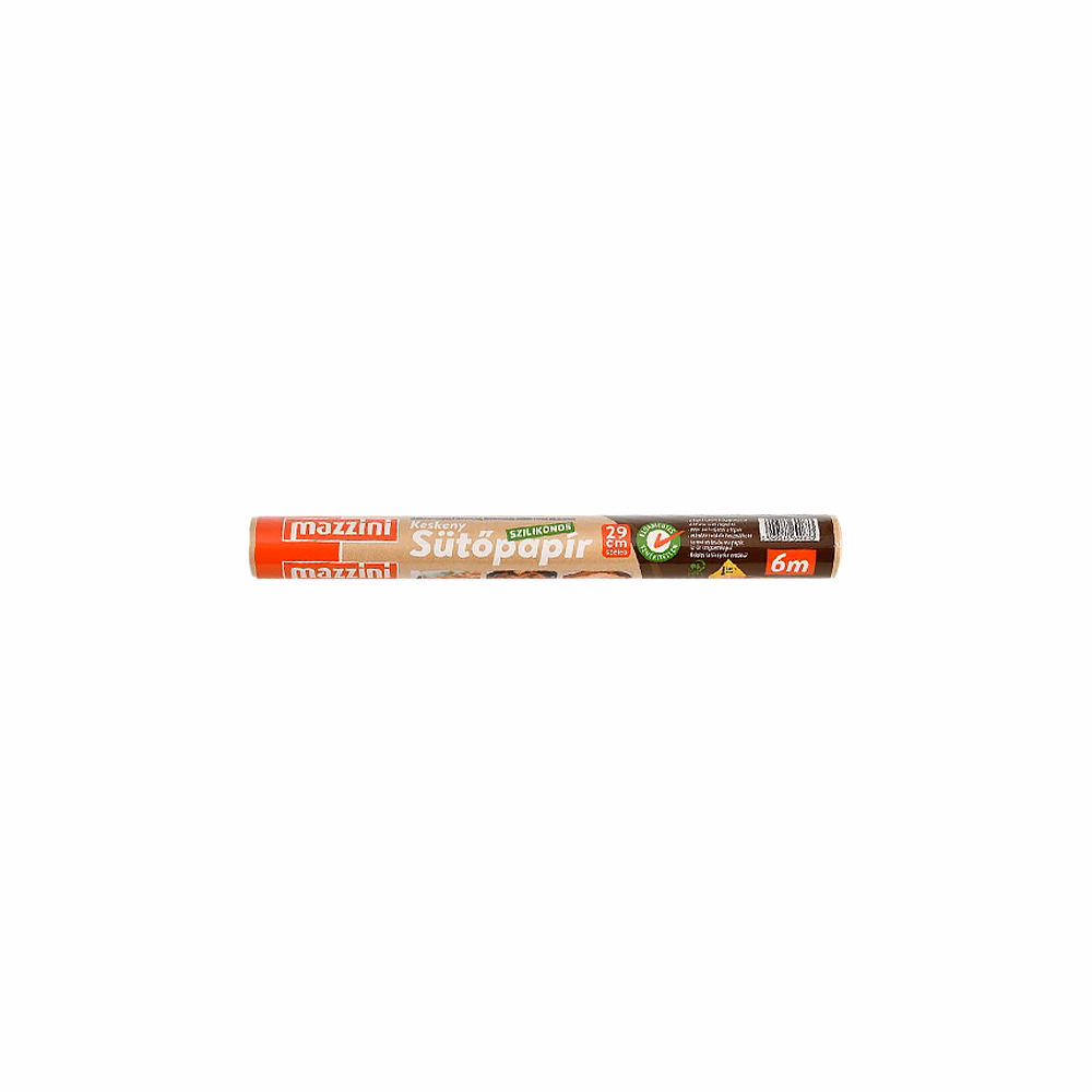 Sütőpapír MAZZINI szilikonos 29cm x 6m