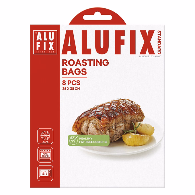 Sütőzacskó ALUFIX 25x38 cm 8 darabos