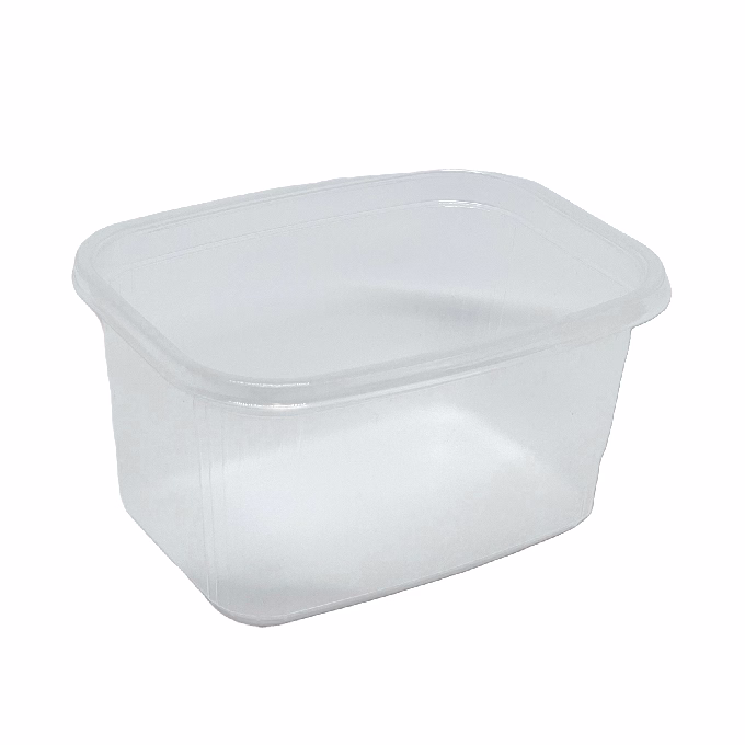 Svédtál elviteles doboz PP 750 ml natúr 50 darabos  10762