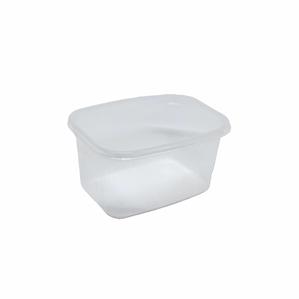 Svédtál elviteles doboz PP 750 ml natúr 50 darabos  10762