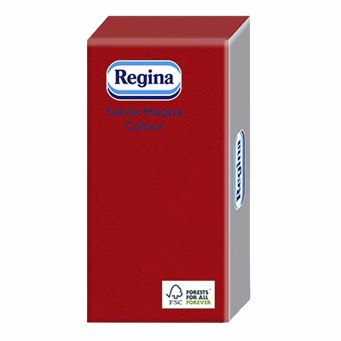 Szalvéta REGINA Salvia Magna 1 rétegű 38x38 cm 1/8 hajtogatott 30 lapos vegyes mintás