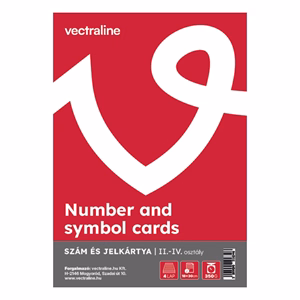 Szám és jelkártya VECTRALINE II-IV.osztályos
