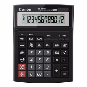 Számológép asztali CANON WS-1210T környezetbarát 12 digit