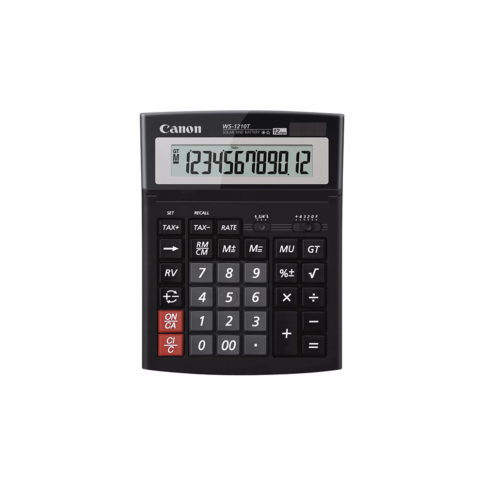 Számológép asztali CANON WS-1210T környezetbarát 12 digit