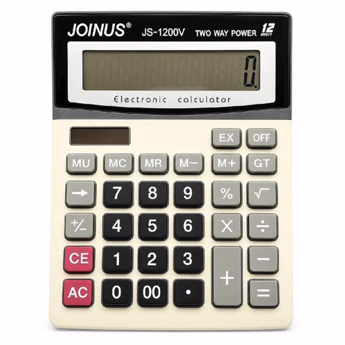 Számológép asztali JOINUS JS-1200W 12 digit