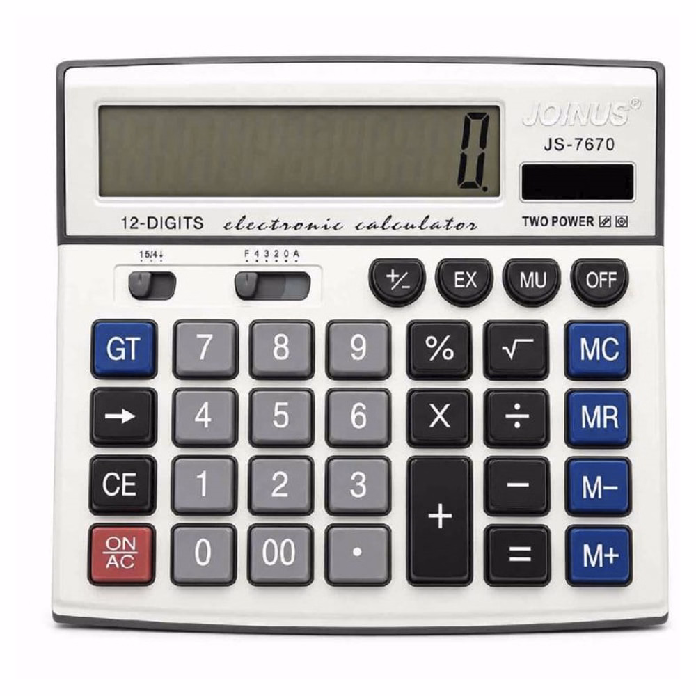 Számológép asztali JOINUS JS-7670 12 digit
