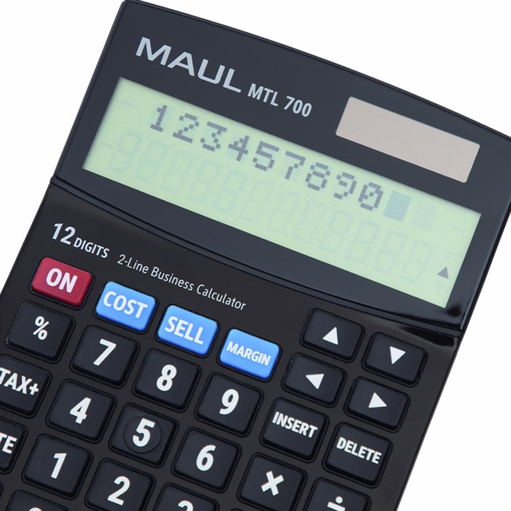 Számológép asztali MAUL MTL700 2 soros 12 digit