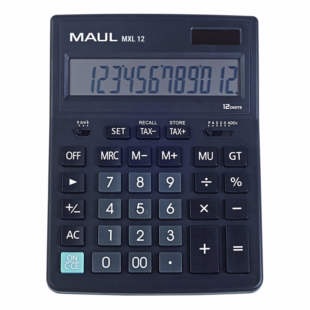 Számológép asztali MAUL MXL12 12 digit