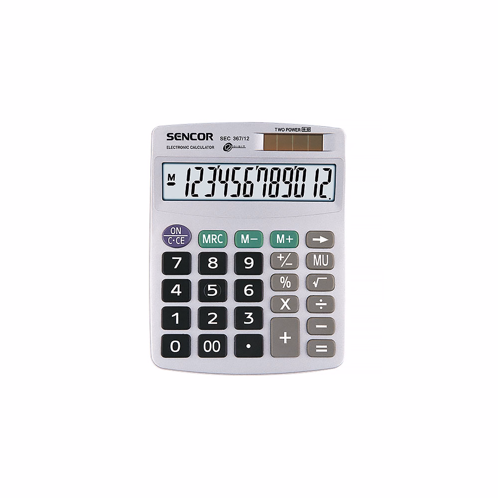 Számológép asztali SENCOR SEC 367/12 12 digit