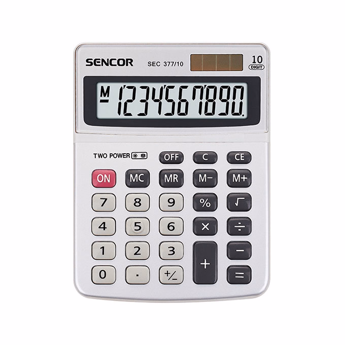Számológép asztali SENCOR SEC 377/10 10 digit