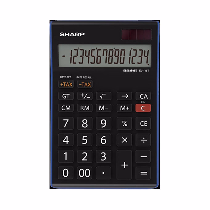 Számológép asztali SHARP EL-145TBL 14 digit