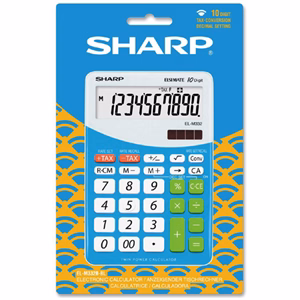 Számológép asztali SHARP EL-M332 10 digit kék