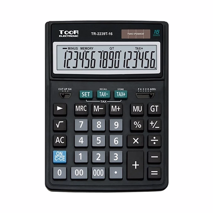 Számológép asztali TOOR TR-2239T 12 digit