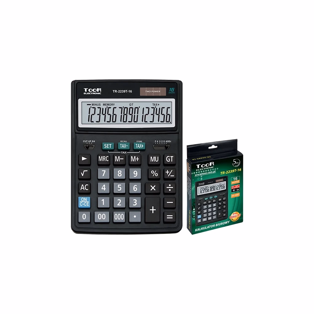 Számológép asztali TOOR TR-2239T 12 digit