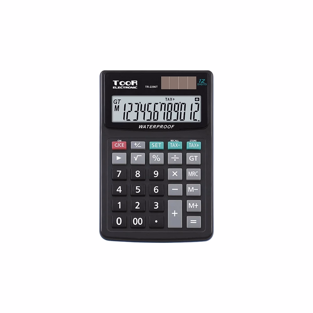 Számológép asztali TOOR TR-2296T 12 digit