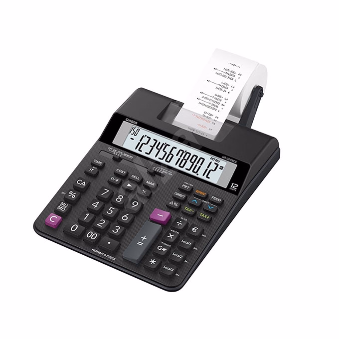 Számológép szalagos CASIO HR-150RCE 12 digit