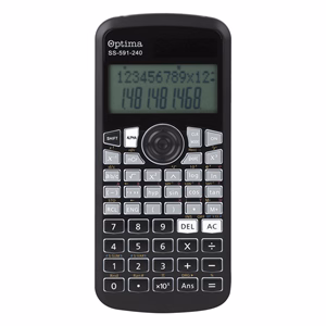 Számológép tudományos OPTIMA SS-591 240 funkciós 12 digit