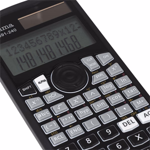 Számológép tudományos OPTIMA SS-591 240 funkciós 12 digit