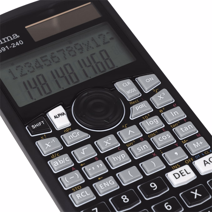 Számológép tudományos OPTIMA SS-591 240 funkciós 12 digit