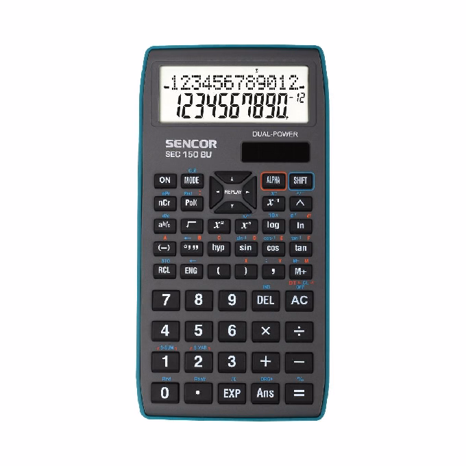 Számológép tudományos SENCOR SEC-150 240 funkciós 2 soros 10+2 digit