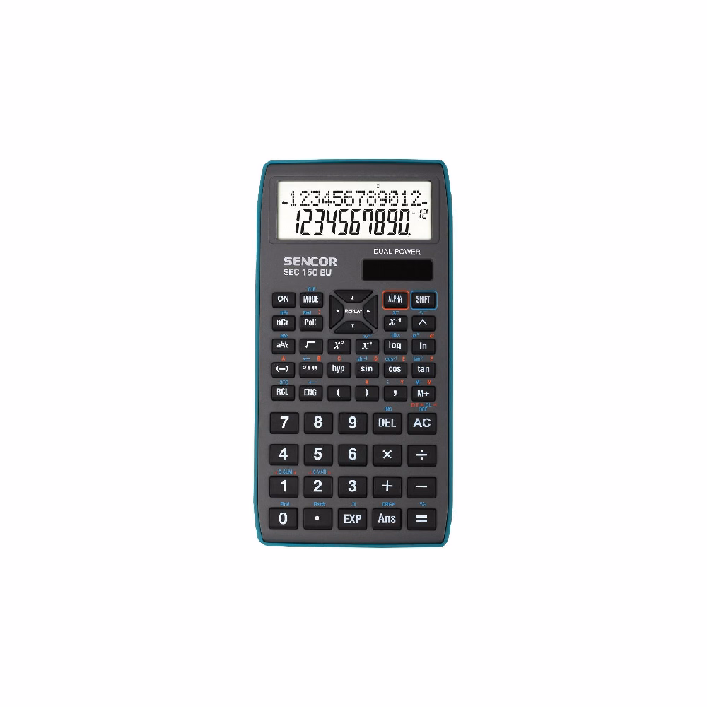 Számológép tudományos SENCOR SEC-150 240 funkciós 2 soros 10+2 digit