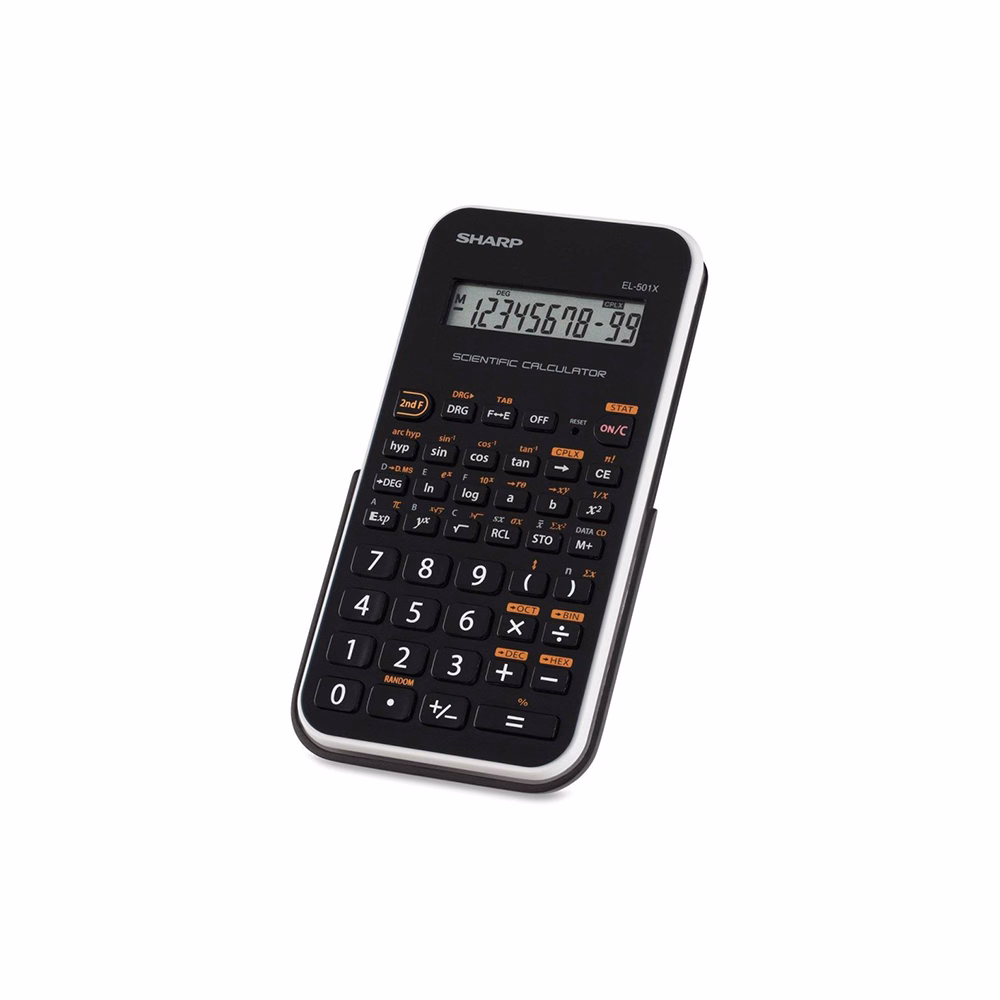 Számológép tudományos SHARP EL-501TBWH 146 funkciós 12 digit fehér